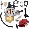 Cylinman Carburetor Kit Fit For Honda Gx340 Gx390 11hp 13hp 16100-zf6-v01 With Pull Start Recoil 16100-zf6-v00