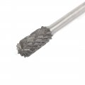 Uxcell 3mm Dia Round Shank 5mm Head Engraving Tungsten Steel Rotary File 2pcs