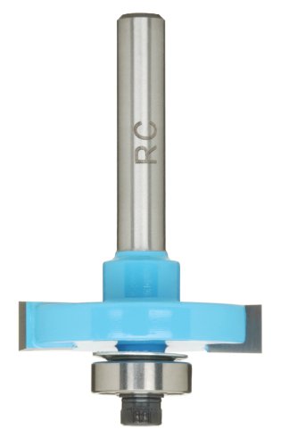 Dc1043 Rabbeting Router Bit In Shank Cutter Diameter 1 4 Cutting Length Carbide Steel