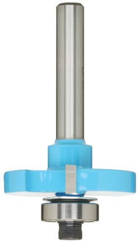 Dc1043 Rabbeting Router Bit In Shank Cutter Diameter 1 4 Cutting Length Carbide Steel