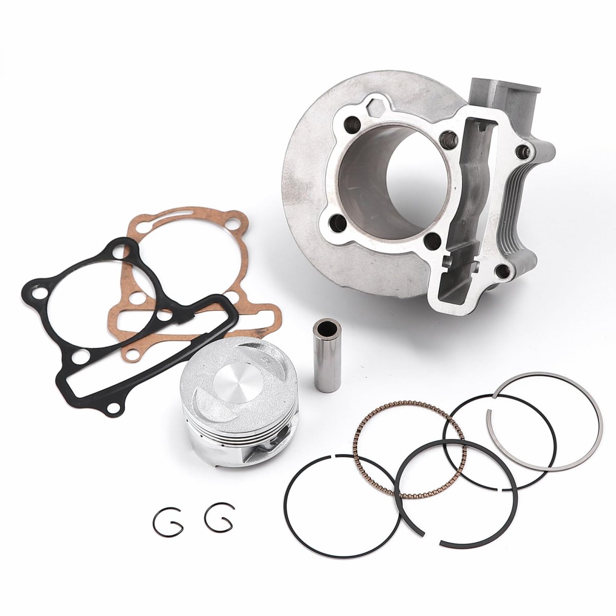 Minho Gy6 61mm 2 40 Cylinder Top End Rebuild Kit With Piston Ring Gasket Made Of Aluminum Alloy For Chinese 4-stroke 170cc