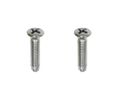 1967 Console Lamp Lens Screws Set Rear Pair 