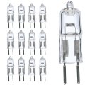 50 Watt Halogen T4 Bi Pin Light Bulb Gy6 35 Base 12 Volt 2900 Kelvin 900 Lumens Dimmable Mini Lamp For Accent Display Lighting 