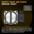 Ocpty Mass Air Flow Sensor 8250083090 Meter Fits For 1996-1998 Buick Skylark 1l 1994-1996 Cadillac Fleetwood 5 7l 1996-2005