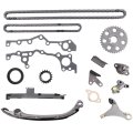 Flynsu Timing Chain Kit Replacement For Toyota Hilux 1997-2005 Landcruiser Pardo J95 1996-2002 2 7l 3rz-fe 13507-75010 