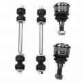 A-premium Set Of 4 Front Sway Bar Link Lower Ball Joint Compatible With Ford Mustang 1994-2004