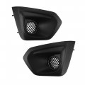 1 Pair Vehicle Fog Lamp Cover Replacement For Subaru Impreza 2012-2014 No 57731fj000 57731fj010 Black 