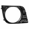 To1038157 Front Fog Light Bezel Compatible With Toyota Sequoia 2008-2017 Driver Left Side Smooth Black
