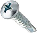 100-Pack The Hillman Group 41060 Pan Head Phillips Sheet Metal Screw 8-Inch x 3/4-Inch 