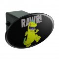 Rugrats Reptar Rawr Oval Tow Trailer Hitch Cover Plug Insert