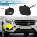 Uxcell Car Front Right Bumper Tow Hook Cover For Mercedes-benz Glb250 2020-2022 Glb35 Amg 2021-2022 No A2478857700 Black