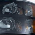 G-plus Headlights Assembly Compatible With 2007 2008 2009 2010 2011 2012 2013 2014 Chevy Silverado Bumper Headlamp Smoky Lens
