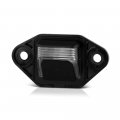 Black Bezel License Plate Light Barn Door Tag Lamp Assembly Replacement For 1992-2018 Ford E-150 E-250 E-350 Econoline E-450 