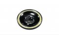 Blinglights Bl5000k 3 5 Inch Round White Led Angel Eye Fog Light Driving Lamps Kit 88 9 Mm 