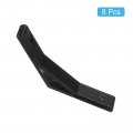 Uxcell 8pcs 135 Degree Angle Aluminum Profile Corner Brackets Brace Joint Connectors For 2020 Series Black