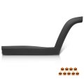 Door Molding And Beltlines Rear Driver Side For Jeep Compass 2017 2024 Black Polypropylene Part Number 5up27rxfab Ch1504111 