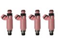 195500-3910 16611-aa510 16611-aa370 4 X Fuel Injector For Subaru Sti Wrx Forester