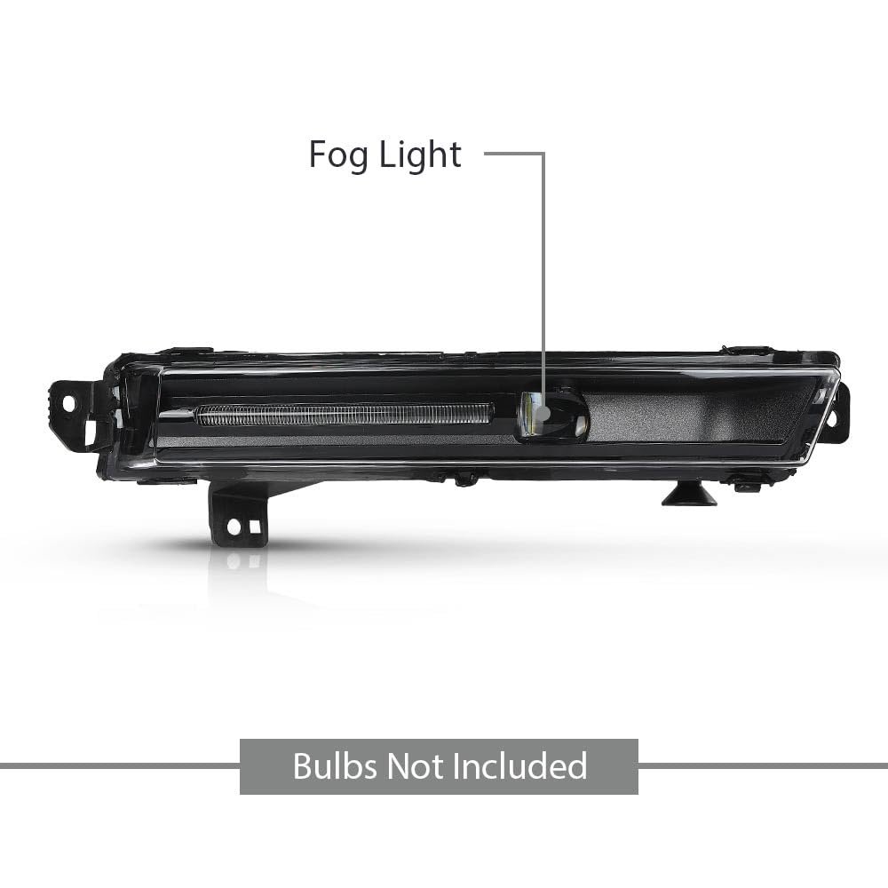 G-plus Fog Light Lamp Right Compatible With Land Rover Range Sport 2018-2022 Fit 2018-2021