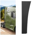 Upper Right Cab Fairing Extension Air Deflector For 2004 2016 Volvo Vnl Mo-6451 Replacement 82286080 Black Glass Fiber 