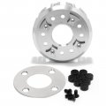 Sfriding Clutch Basket For Yamaha Banshee 350 Yfz350 1987-2006 Billet Aluminum Cnc Milled Silver