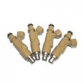 Fuel Injectors 23250-75090 Replacement For Toyota Coaster Hilux Land Cruiser 90 Prado 4
