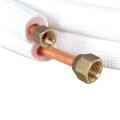 1 4 And 3 8 Inch 25ft Air Conditioning Connection Tube Made Of Heat Preservation Cotton