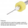 Uxcell Micro Pcb Drill Bit Set 1 8 Shank 0 7mm Solid Tungsten Carbide Cnc Engraving Print Circuit Board Bits Rotary Tool 10pcs