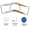 University Of Iowa Hawkeyes Officially Licensed Metal License Plate Frame Universal Fit For Us And Canadian Plates 12 25 In X 6