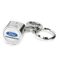 Ford Ranger Logo Engine Piston And Rod Metal Key Chain White Chrome Finish 2 5 In X 0 75 Miniature Car Accessory