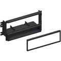 Ka2066b For 2003 To 2006 Kia Sorento Din W Molded Pocket Dash Kit Black 