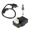 Ignition Coil Spark Plug Cdi Box Replacement For 30410-hc4-770 30510-hc4-000 Honda Fourtrax 300 Trx300 2x4 4x4 1990 1991 1992 