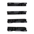 Disc Brake Pads For Ferrari Testarossa 1990 1991 Low Metallic Friction Material 2 76 Inner Height 3 53 In Width Front Position