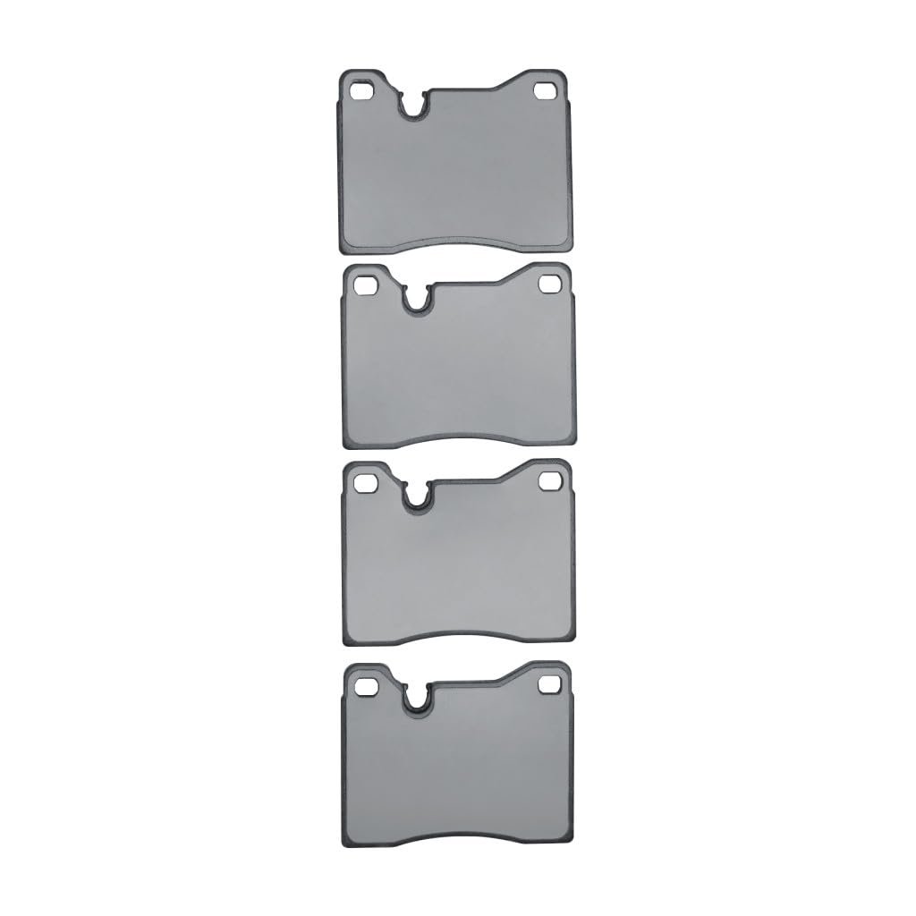Disc Brake Pads For Ferrari Testarossa 1990 1991 Low Metallic Friction Material 2 76 Inner Height 3 53 In Width Front Position