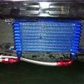 10 Row An10 Black Universal Engine Transmission Oil Cooler Kit Filter Relocation