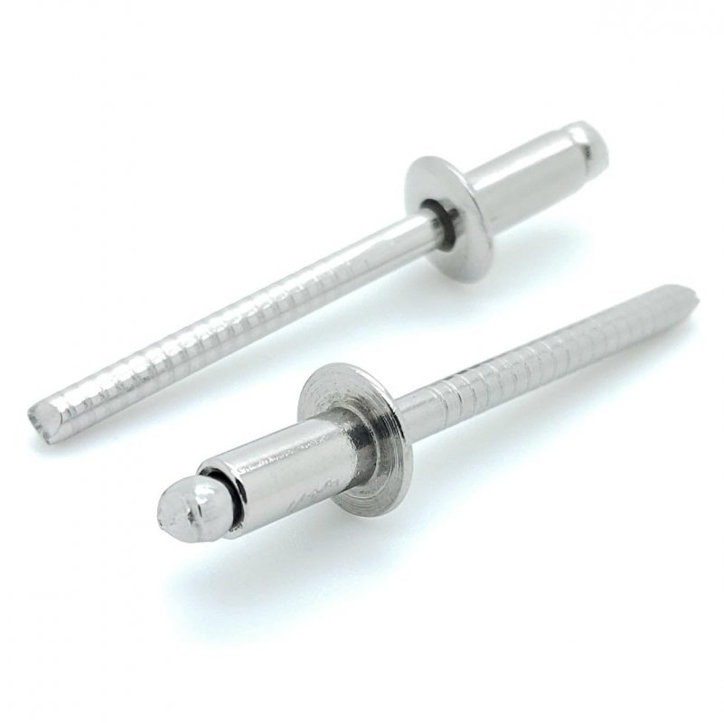 100 Qty 304 Stainless Steel Blind Rivets 6 3 16 Diameter X 3 Grip Bcp177