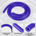 X Autohaux Silicone Vacuum Tubing Hose Line Automotive Engine Air Intake Pipe Blue Id 10mm 4 92ft Length