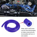 X Autohaux Silicone Vacuum Tubing Hose Line Automotive Engine Air Intake Pipe Blue Id 10mm 4 92ft Length