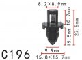 Autobahn88 Bumper Fascia Clip Compatible With Honda Oem 90661st7003 90661s47003 Pack Of 20