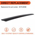 Ecotric Exterior Molding Windshield Pillar Trim Compatible With 2010-2013 Kia Soul Left Driver Side