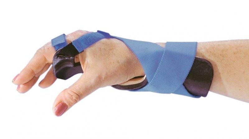 Alimed Ulnar Deviation Wrist Splint Long Right Medium