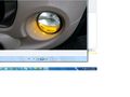 Gp Thunder 3500k H8 Fog High Low Beam Angel Eyes Golden Yellow Sgp35k-h8 Pair 