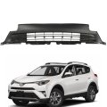 Front Bumper Bar Lower Grille Textured Black Replacement For 2016-2018 Rav4 Sport Utility 4-door 531130r060 