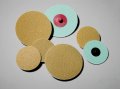 3m Roloc Diamond Cloth Disc 674w 220 Mesh Tr Light Yellow 3 In X Nh Die R300v 
