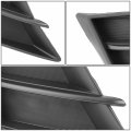 Non Fog Light Style Ma1039105 Front Cover Compatible With Mazda 3 20l 2010 Passenger Right Side Smooth Black