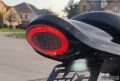Motodynamic Integrated Sequential Led Tail Lights Smoke Lens For Kawasaki Z900rs 2018-2024 Z650rs 2022-2023