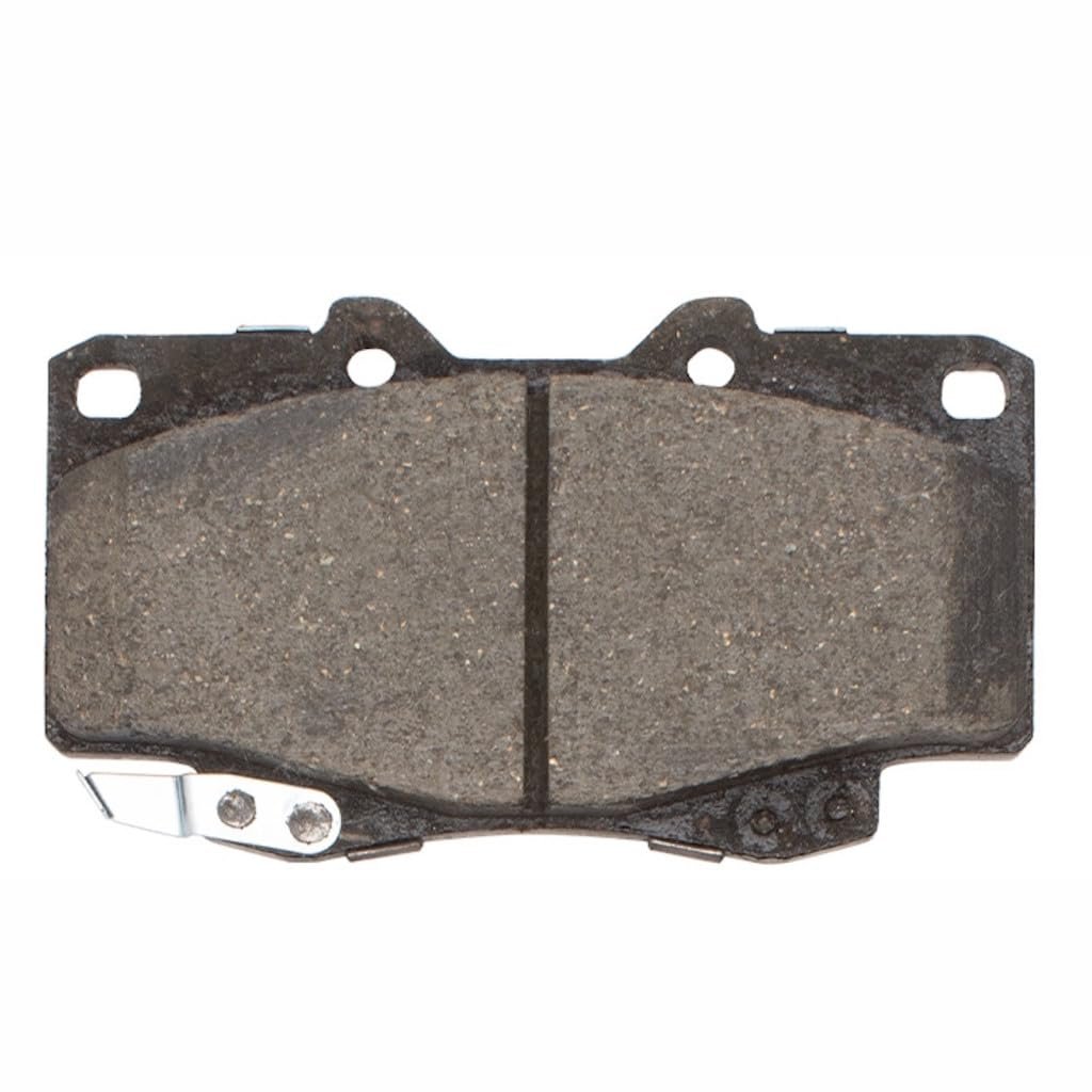 Front Disc Brake Pads For Toyota Tacoma 1995 To 2004 Set Of 4 Mechanical Pad Wear Sensor Type 4000 Hybridynamic Series