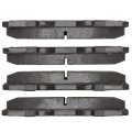 Front Disc Brake Pads For Toyota Tacoma 1995 To 2004 Set Of 4 Mechanical Pad Wear Sensor Type 4000 Hybridynamic Series 