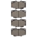 Front Disc Brake Pads For Toyota Tacoma 1995 To 2004 Set Of 4 Mechanical Pad Wear Sensor Type 4000 Hybridynamic Series