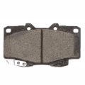 Front Disc Brake Pads For Toyota Tacoma 1995 To 2004 Set Of 4 Mechanical Pad Wear Sensor Type 4000 Hybridynamic Series