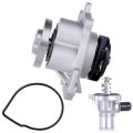 Thermostat Housing And Water Pump 2009-20 For Chevrolet Aveo 1 6l 2009-21 Aveo5 1 2011-2014 Cruze 1 8l 2013-2014 Sonic Replaces 